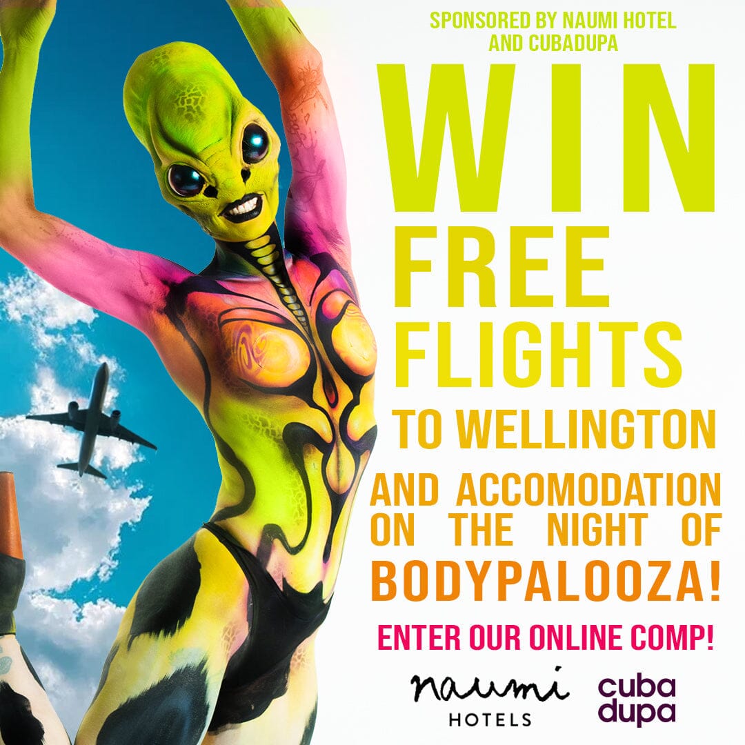 WIN Free Flights & Stay at BodyPalooza!