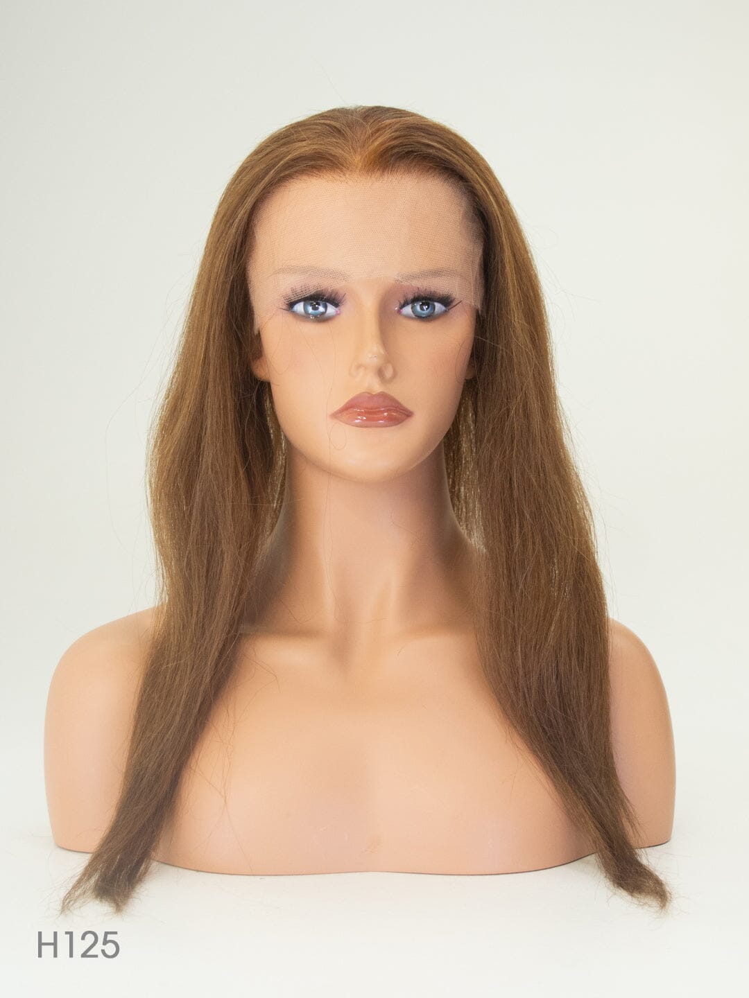 Auburn 60cm Lace Front Human Hair Wig