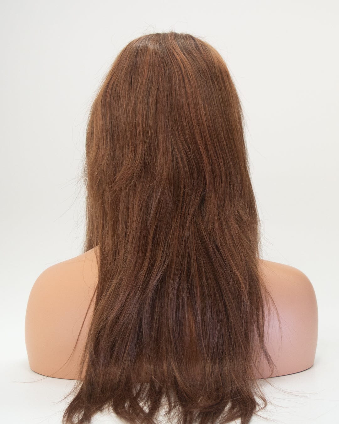 Auburn Brown 70cm Synthetic Hair Wig