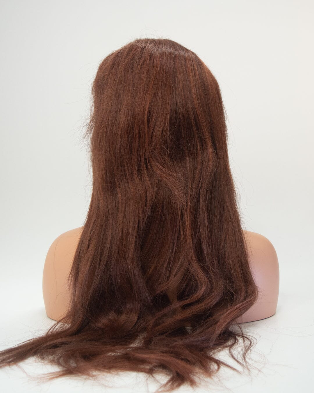 Auburn Crown Piece-60cm - 3/4 Synthetic Hair Wig