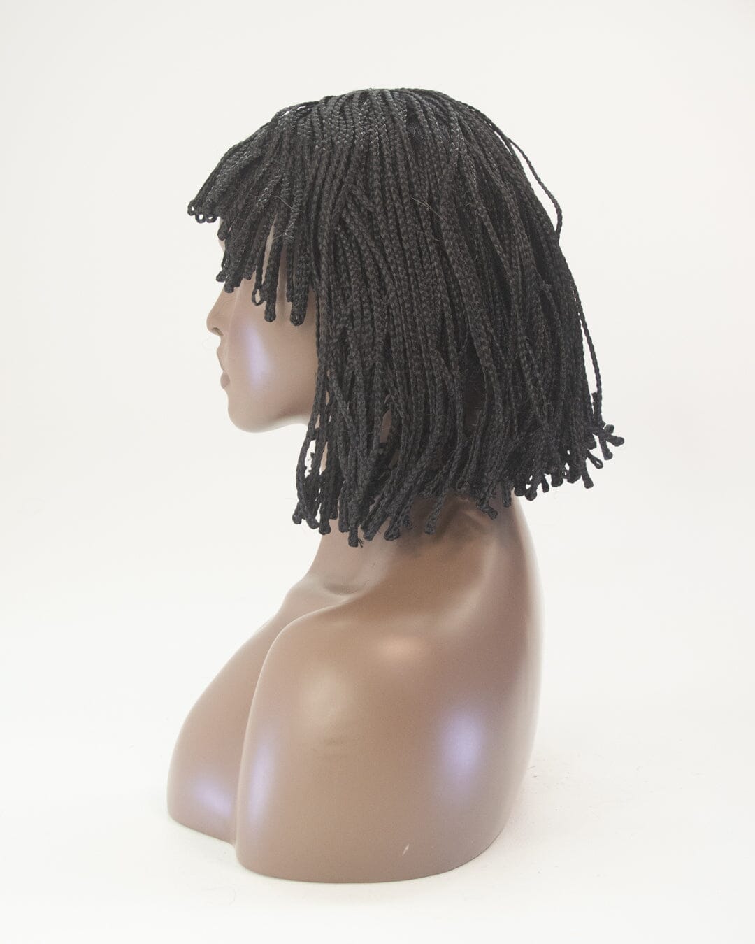 Black 30cm Synthetic Hair Braided Wig