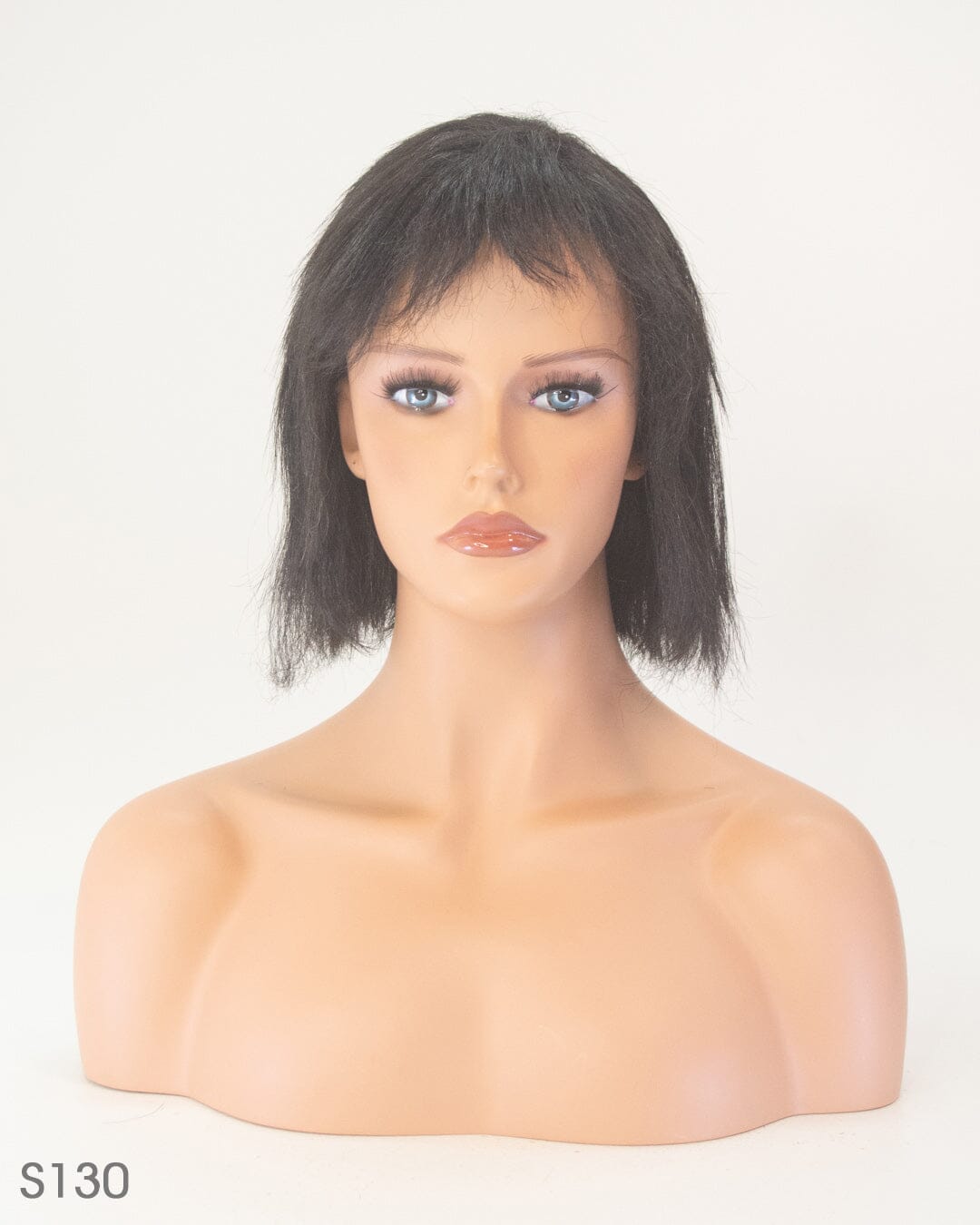 Black 30cm Synthetic Hair Wig