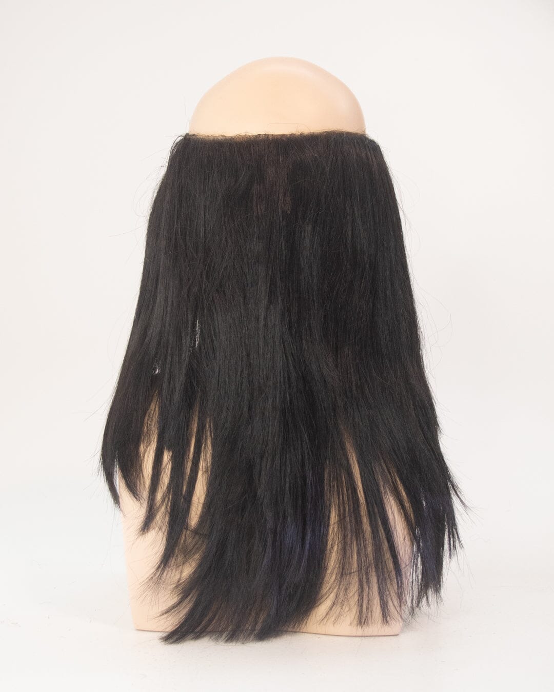 Black 45cm Synthetic Hair Halo Wig