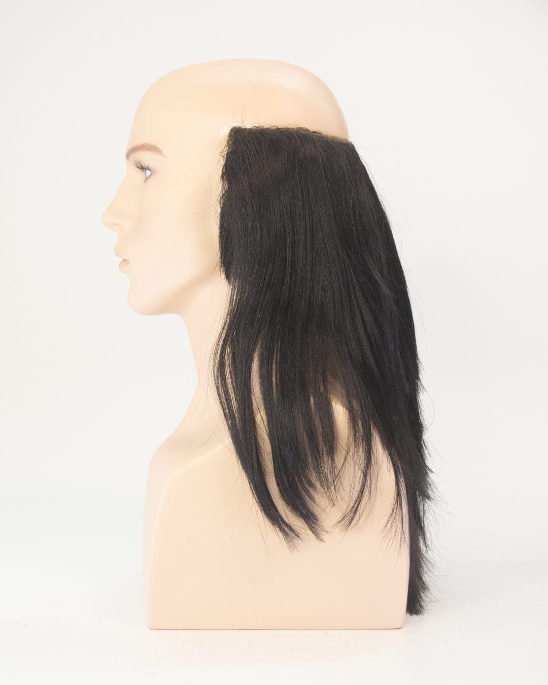 Black 45cm Synthetic Hair Halo Wig