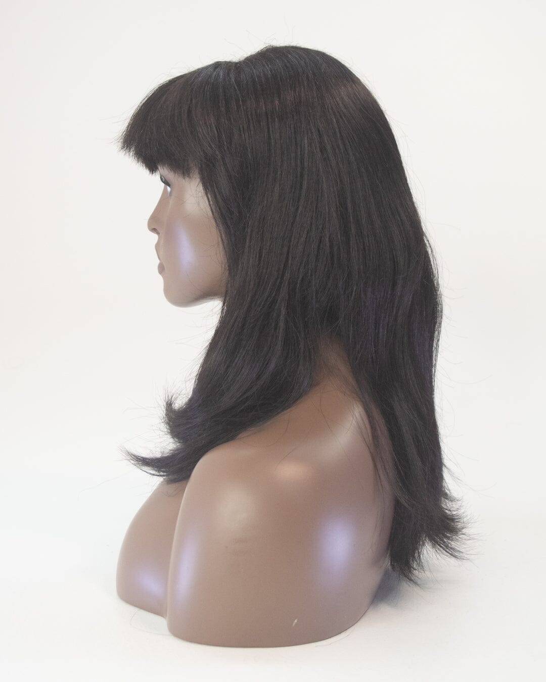 Black 45cm Synthetic Hair Wig