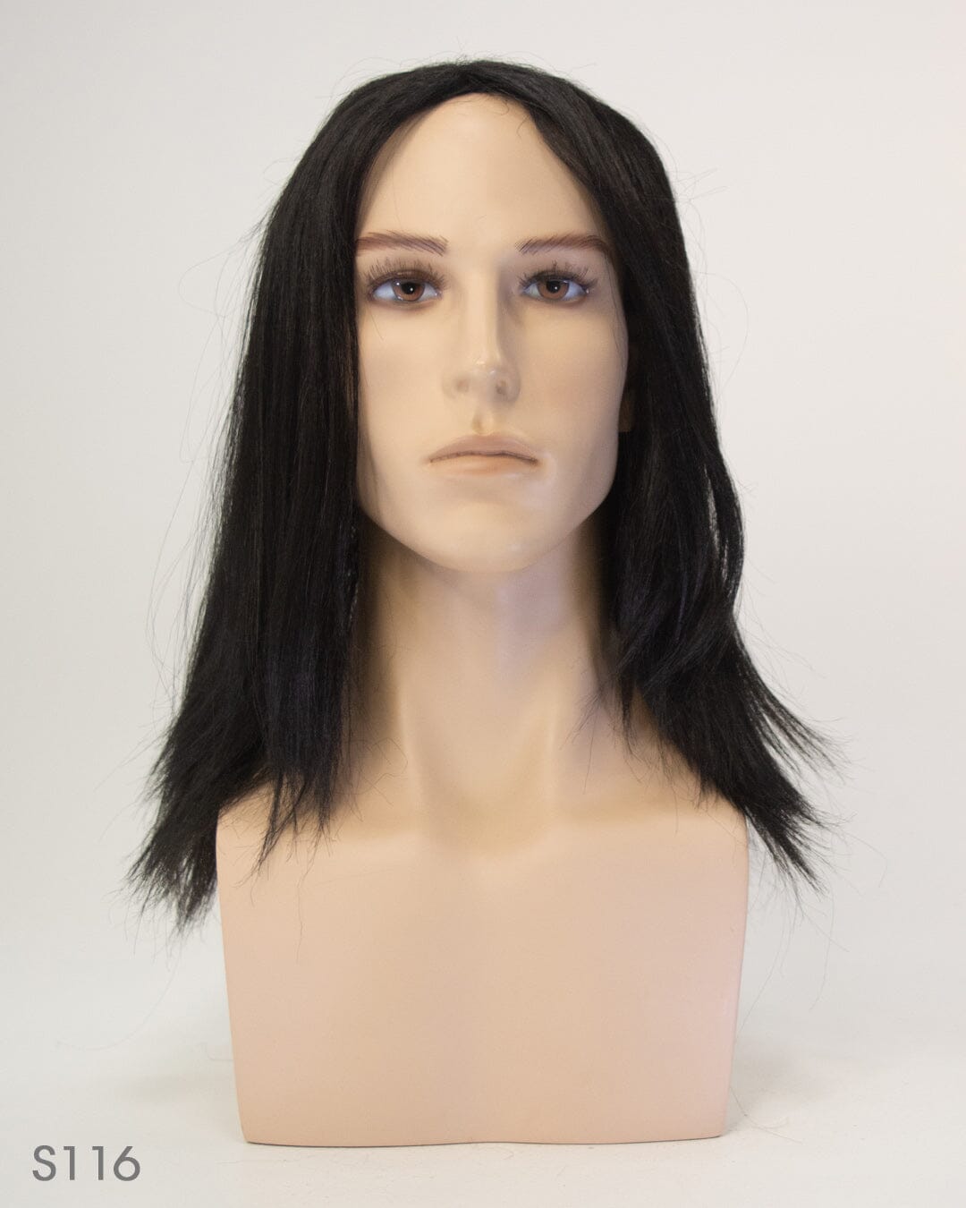 Black 50cm Synthetic Hair Wig