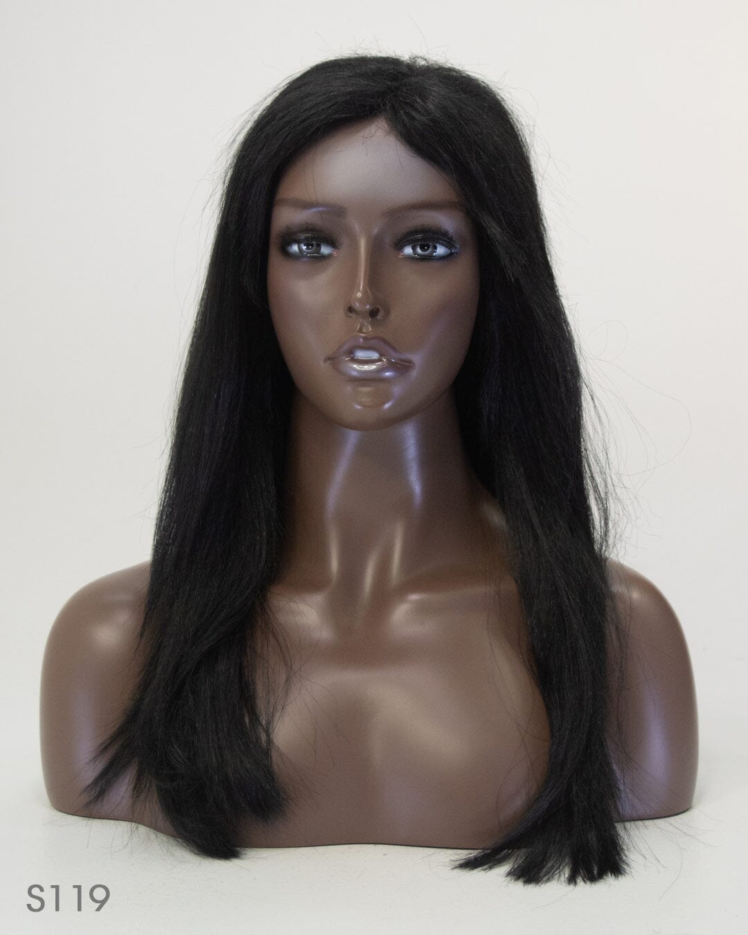 Black 60cm Synthetic Hair Wig