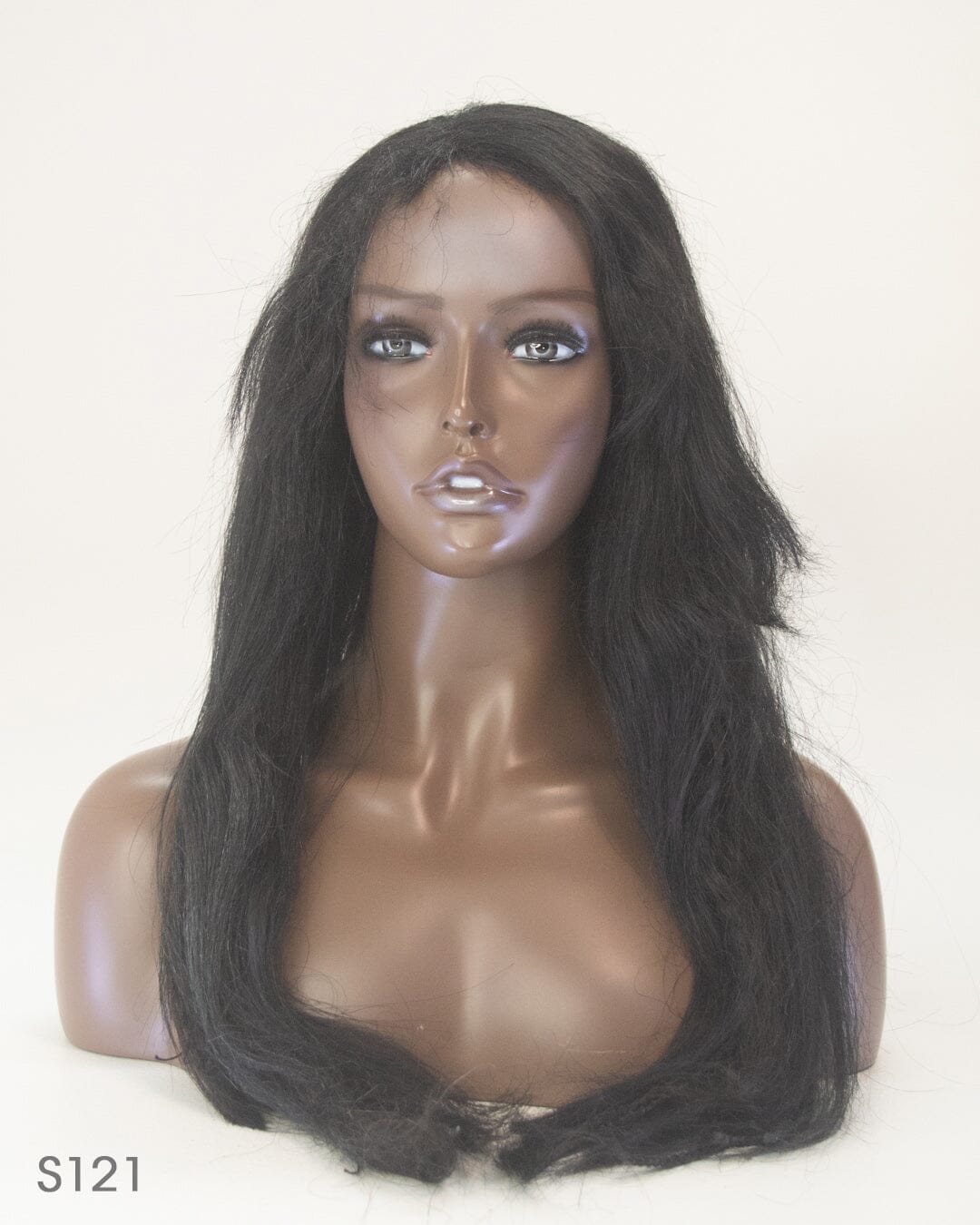 Black 60cm Synthetic Hair Wig