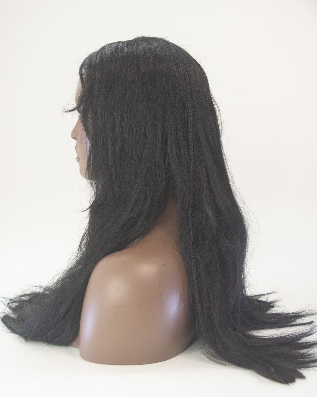 Black 60cm Synthetic Hair Wig