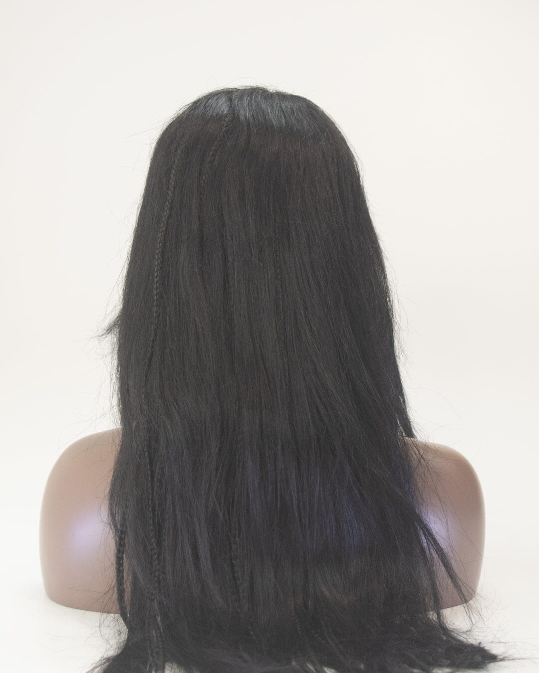 Black 60cm Synthetic Hair Wig