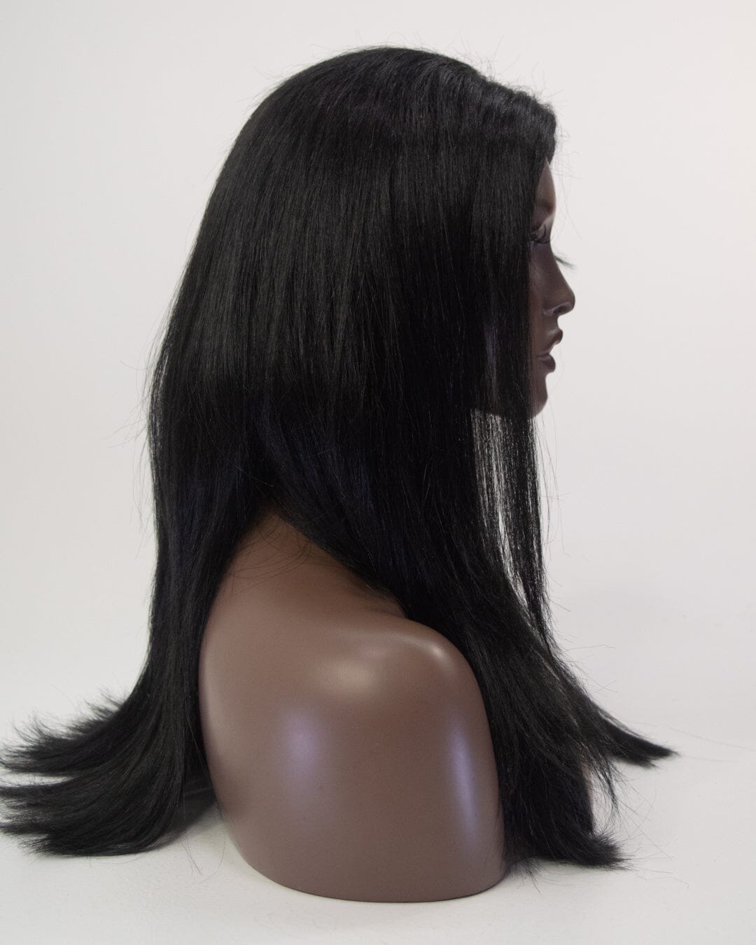 Black 60cm Synthetic Hair Wig