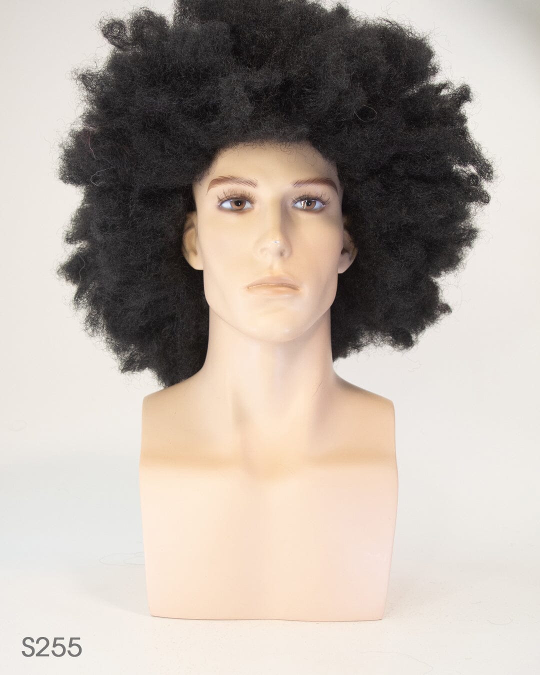 Black Long Synthetic Hair Afro Wig