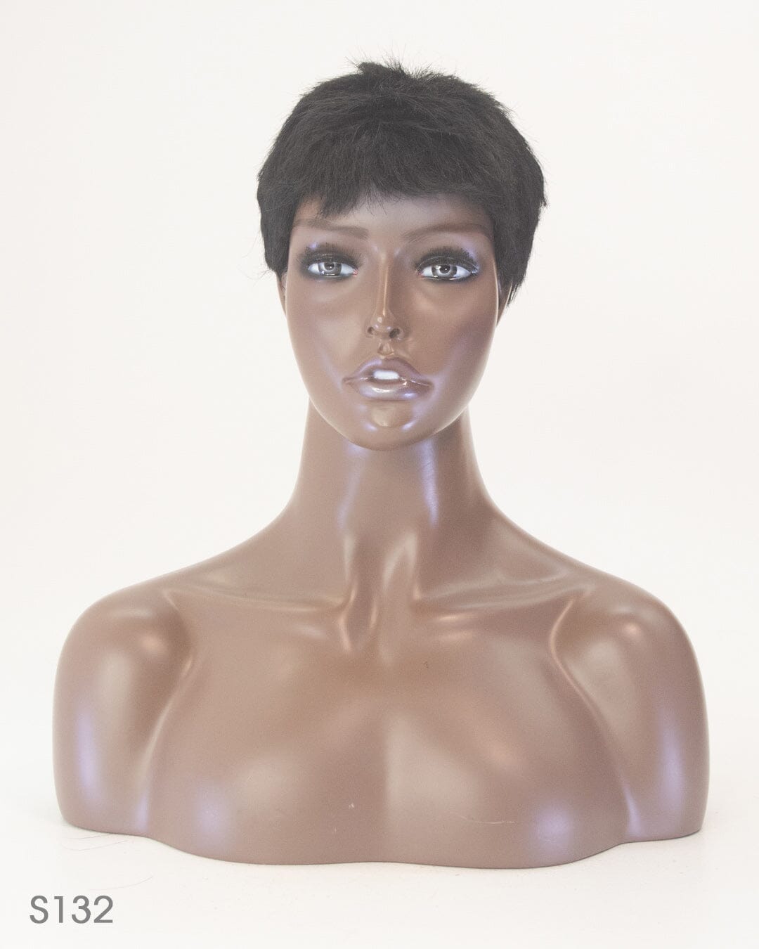 Black Short Synthetic Hair Wig