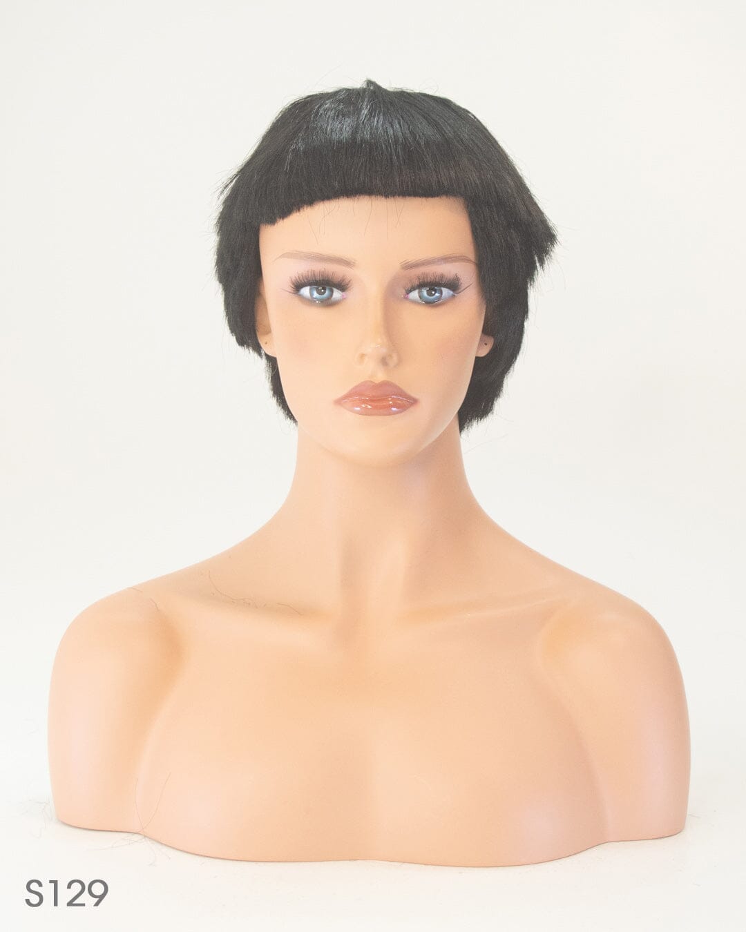 Black Short Synthetic Hair Wig