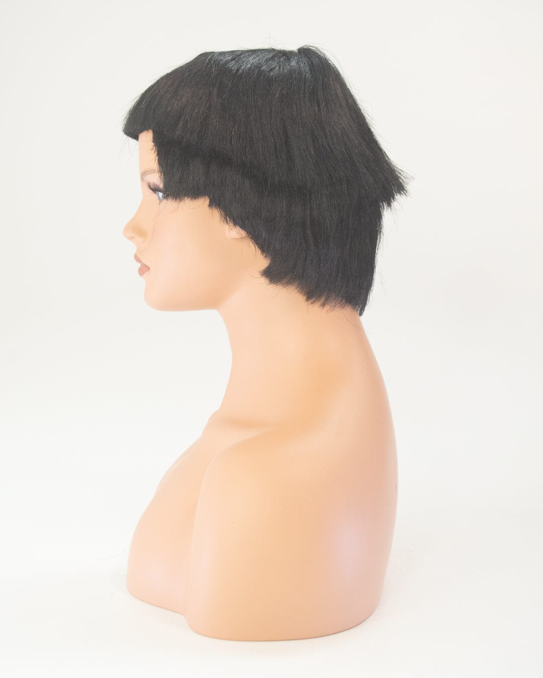 Black Short Synthetic Hair Wig