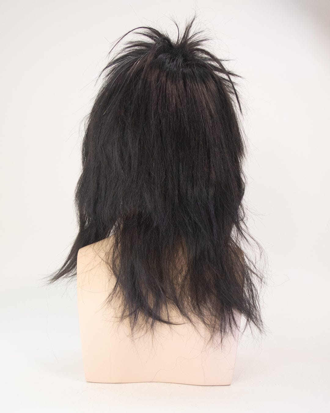 Black With Light Up Plastic Flecks 50cm Synthetic Hair Wig