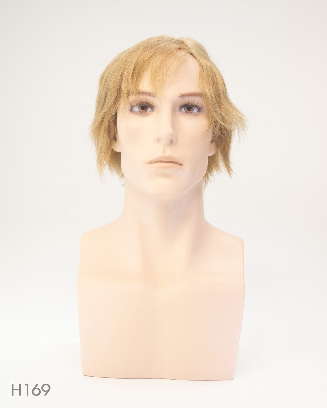 Blonde 25cm Human Hair Wig