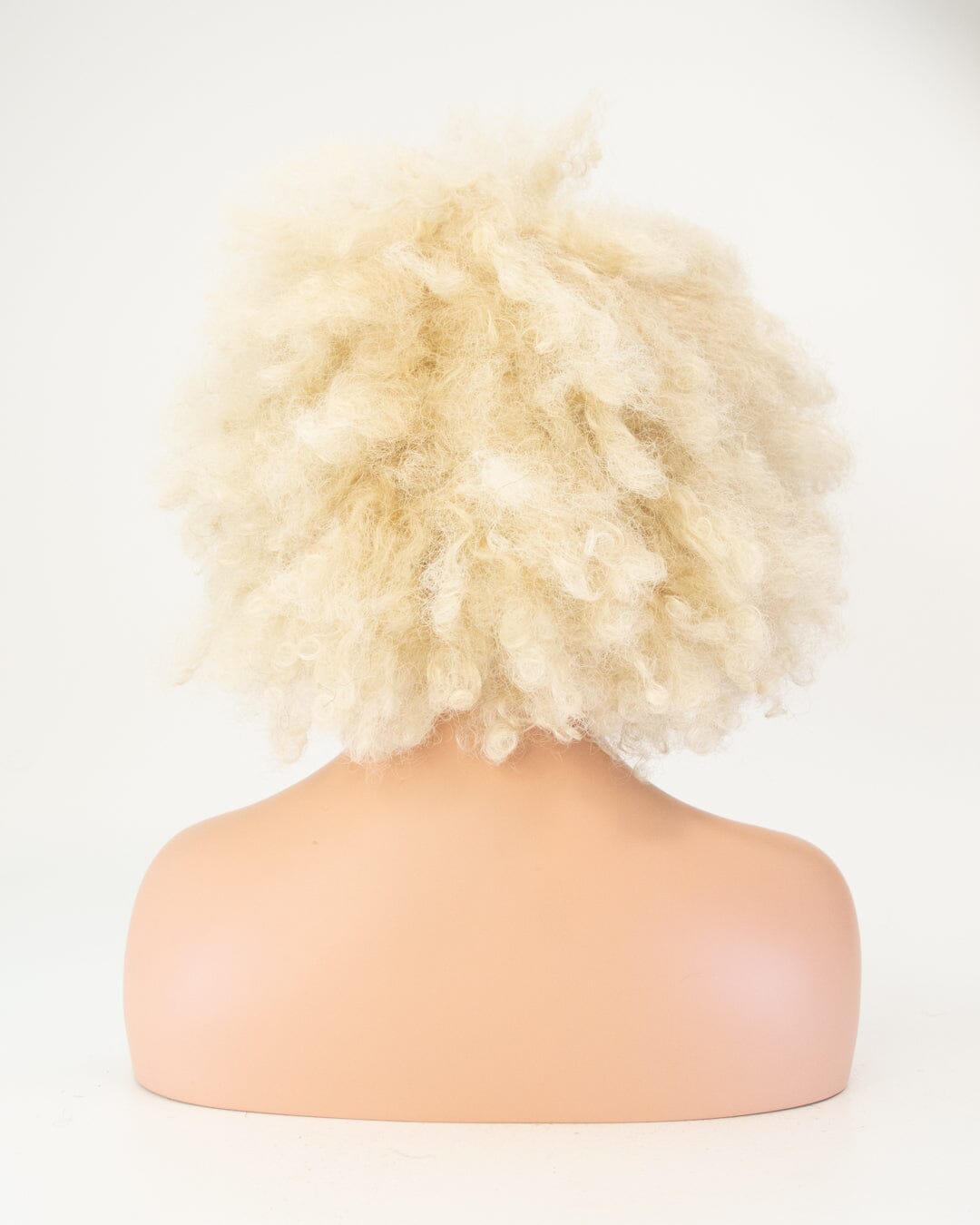 Blonde Long Synthetic Hair Afro Wig