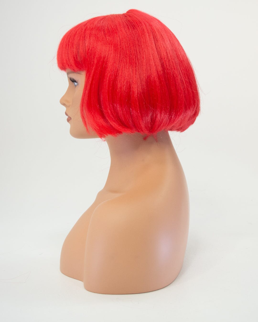 Bright Red Bob- 25cm Synthetic Hair Wig