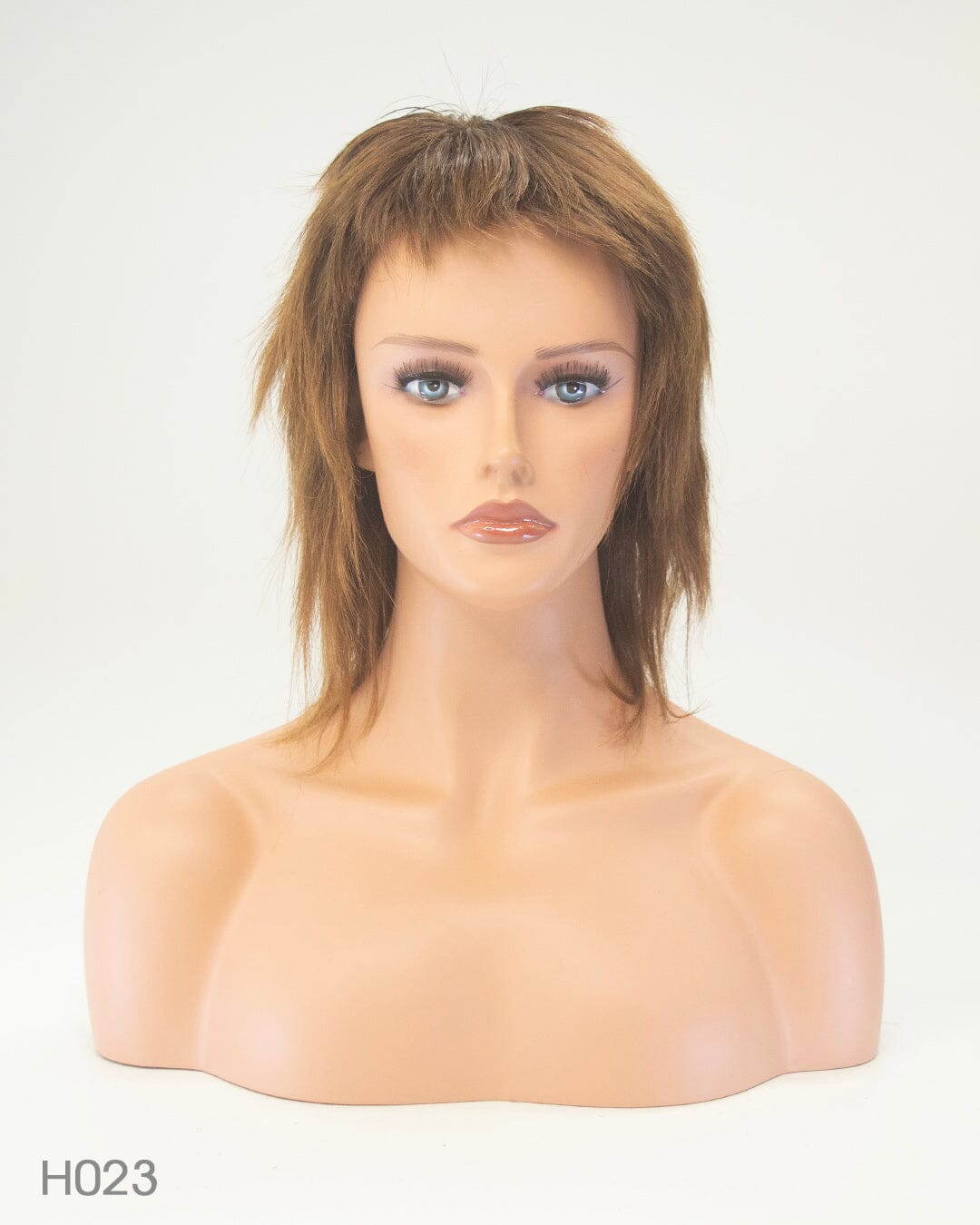 Brown 35cm Human Hair Wig