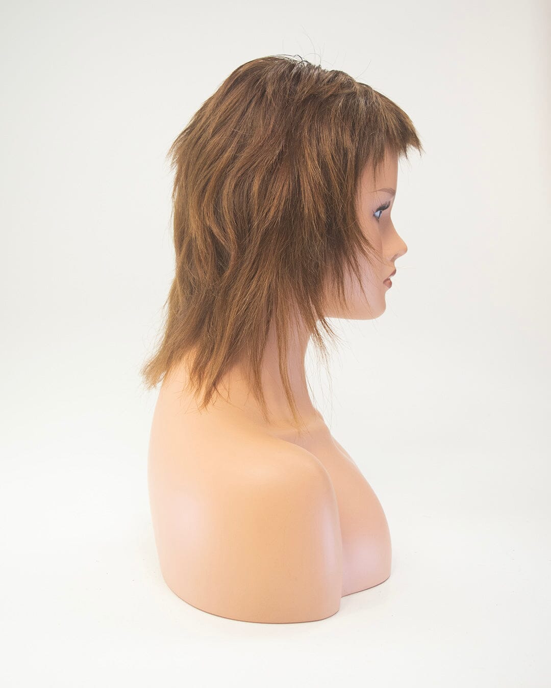 Brown 35cm Human Hair Wig