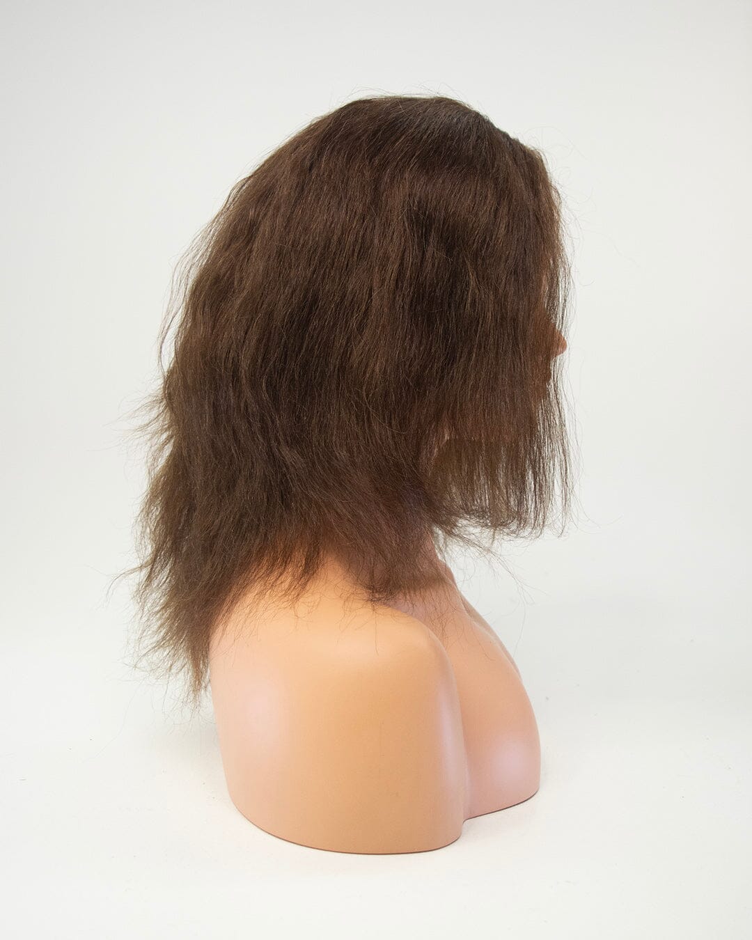 Brown 50cm Lace Front Human Hair Wig