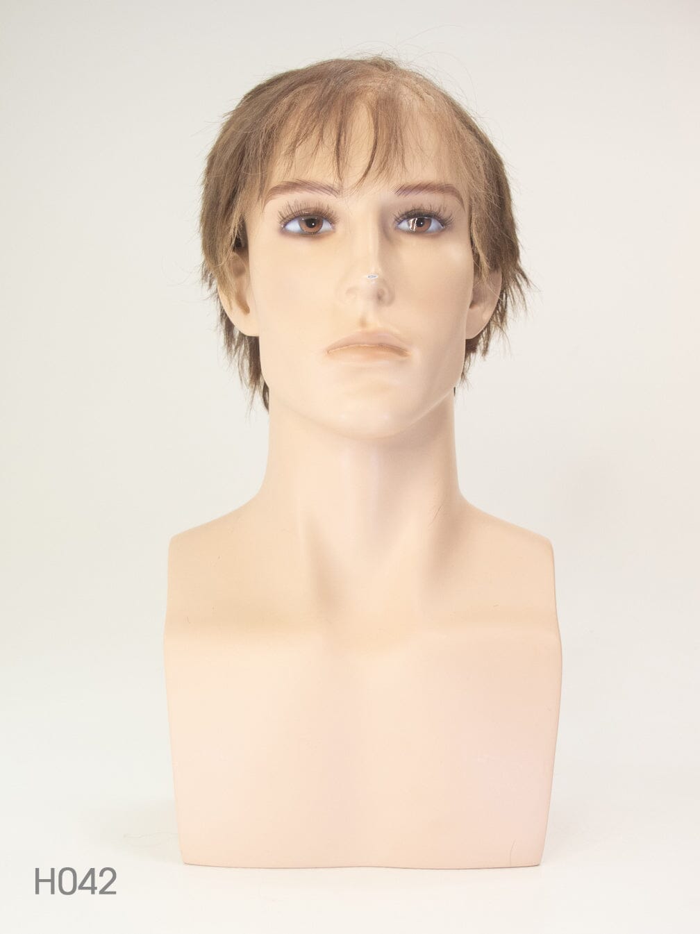 Brown Short Lace Front Human Hair Wig