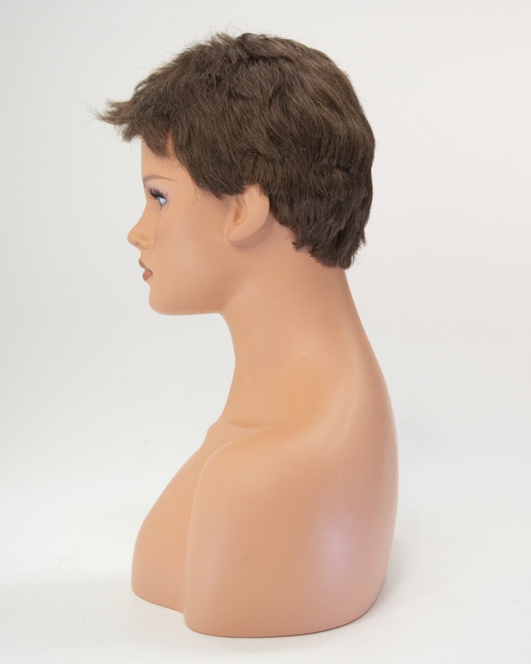 Brown Short Synthetic Hair Wig