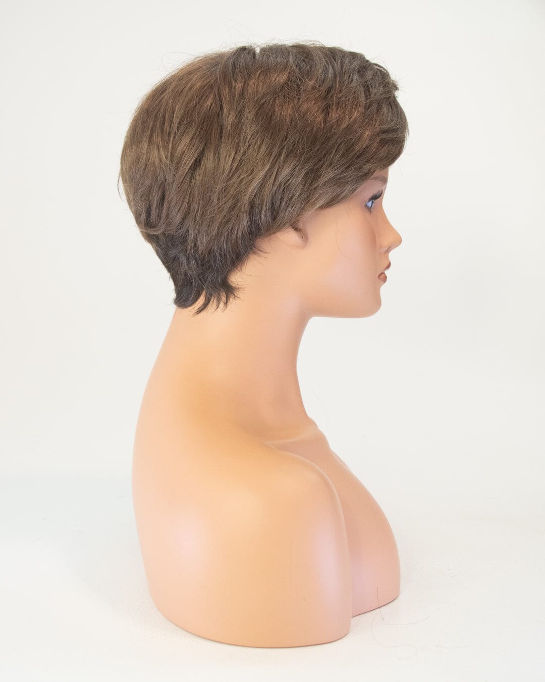 Brown Short Synthetic Hair Wig