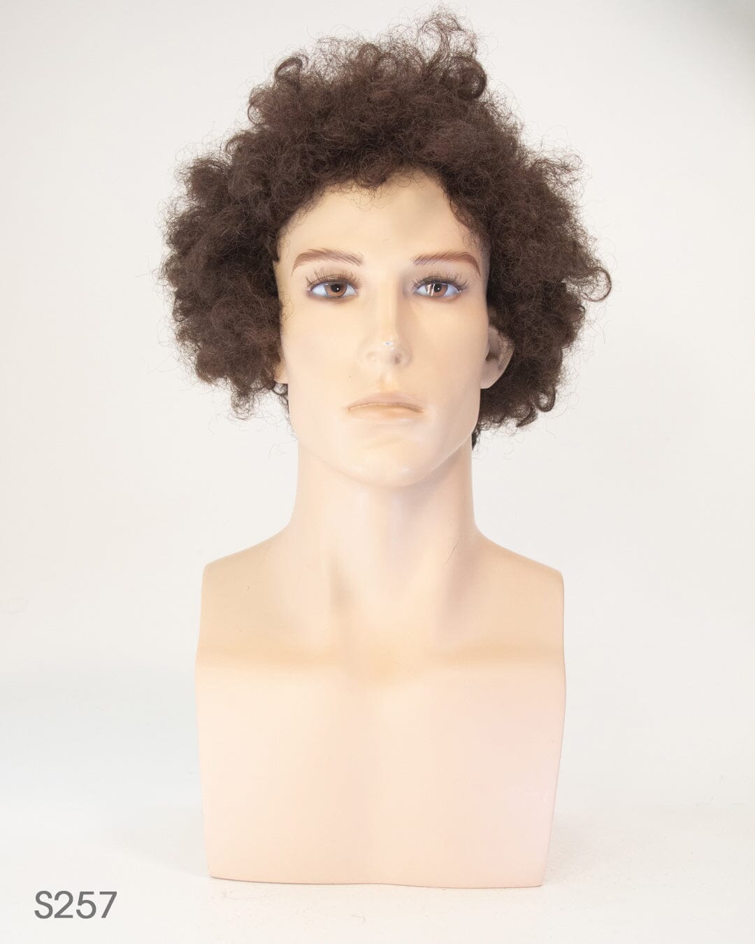 Brown Synthetic Hair Afro Wig