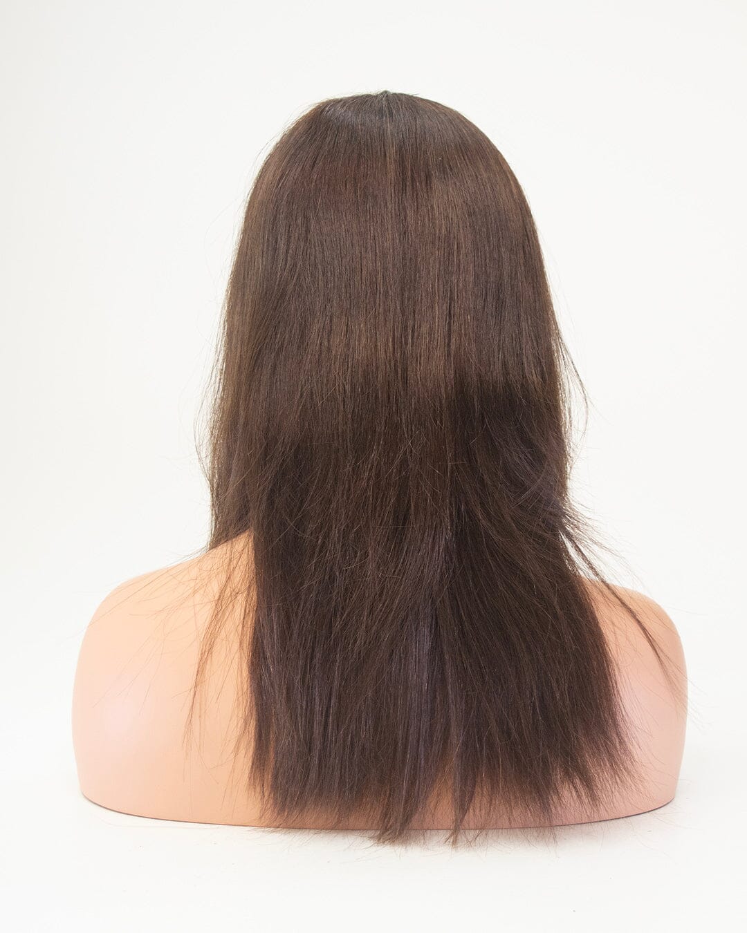 Brunette 50cm Human Hair Wig