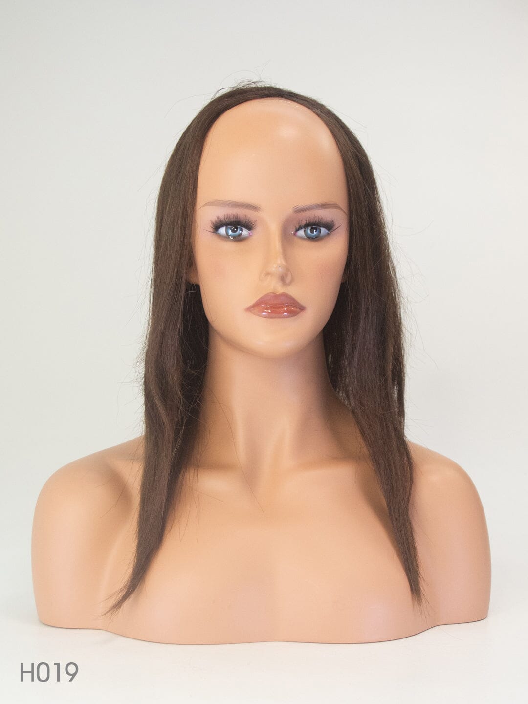 Brunette 50cm Human Hair Wig