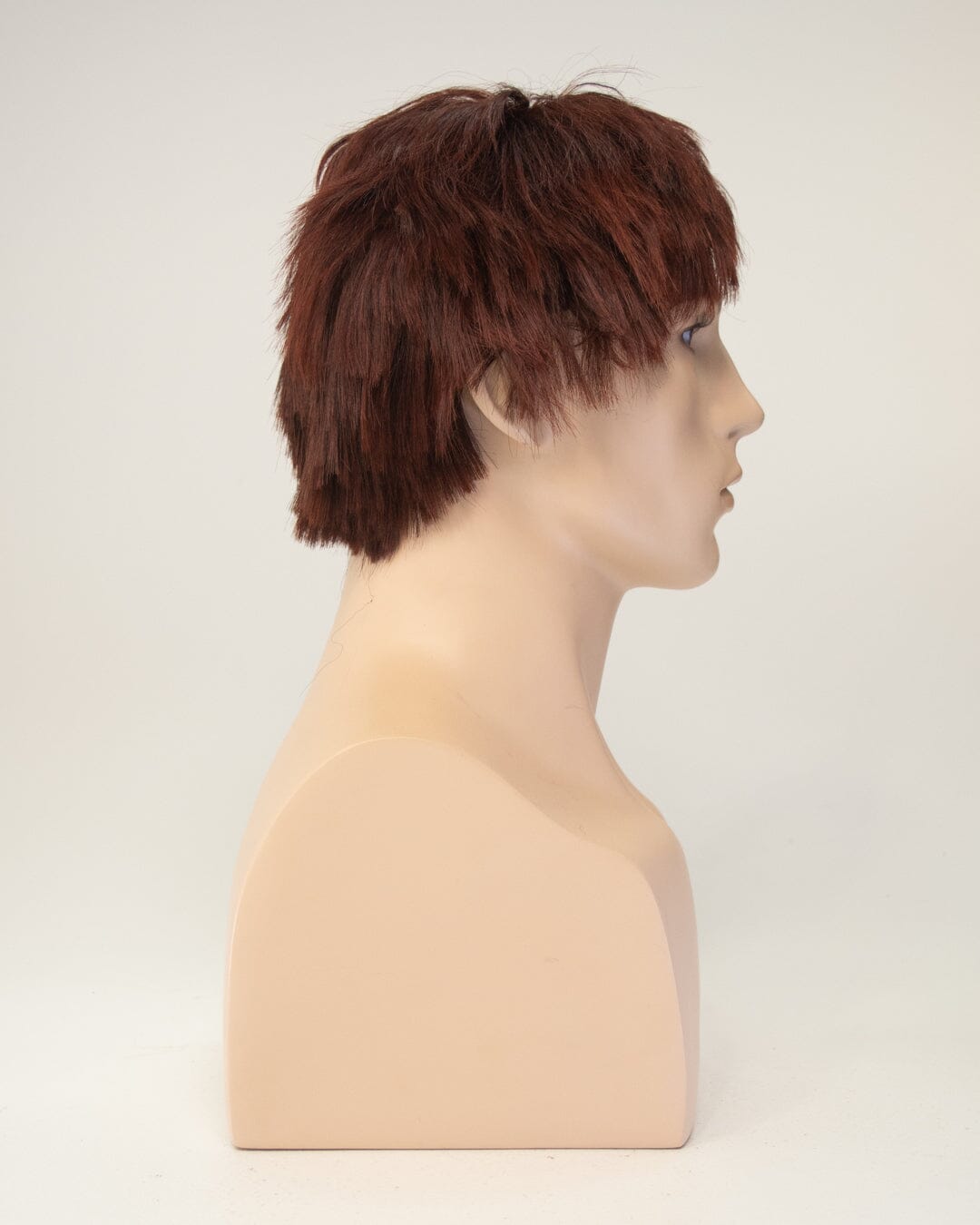 Dark Auburn Short Synthetic Hair Wig