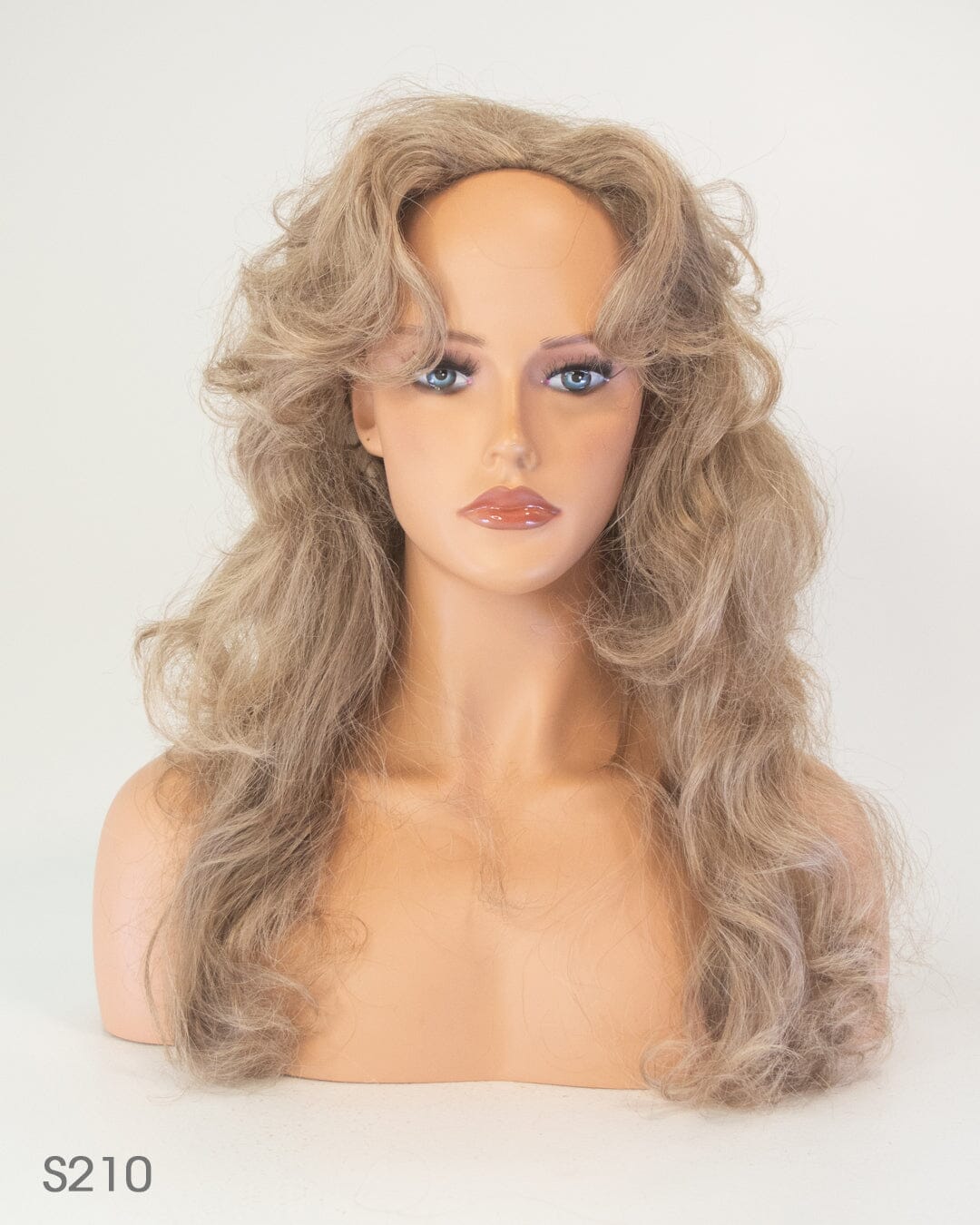 Dark Blonde 55cm Synthetic Hair Wig