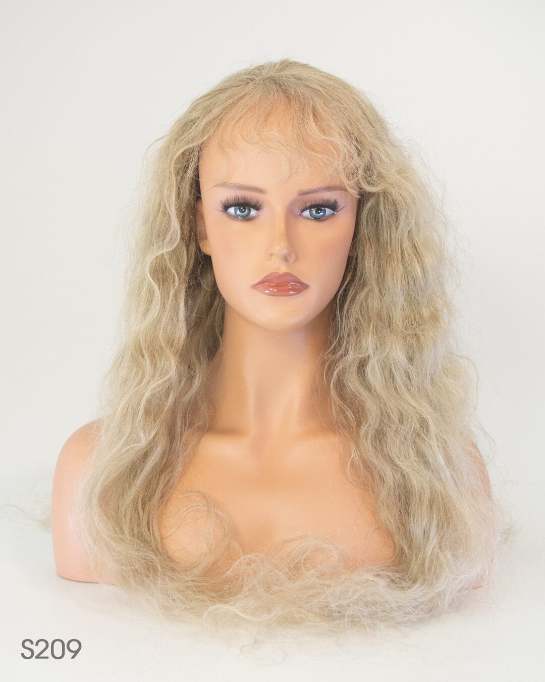 Dark Blonde 75cm Synthetic Hair Wig