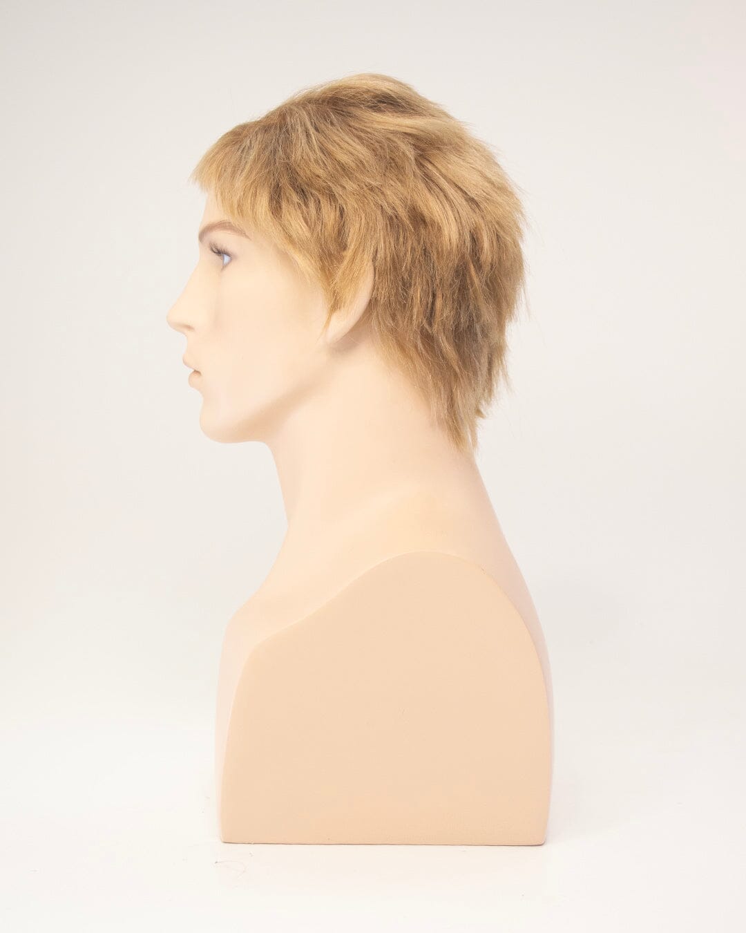 Dark Blonde Short Human Hair Wig