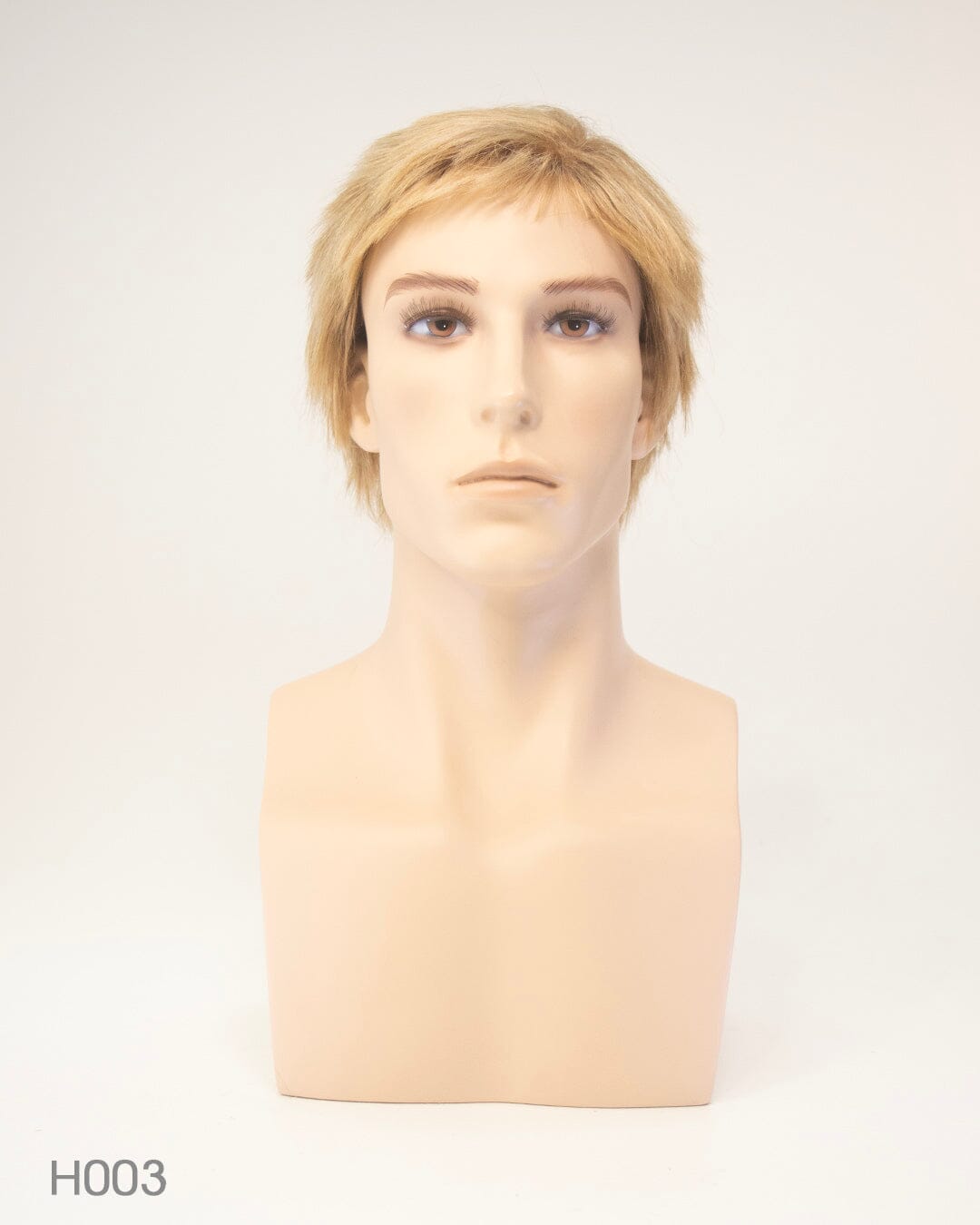 Dark Blonde Short Human Hair Wig