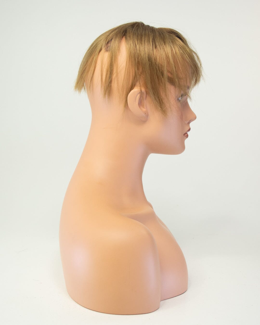 Dark Blonde Short Human Hair Wig