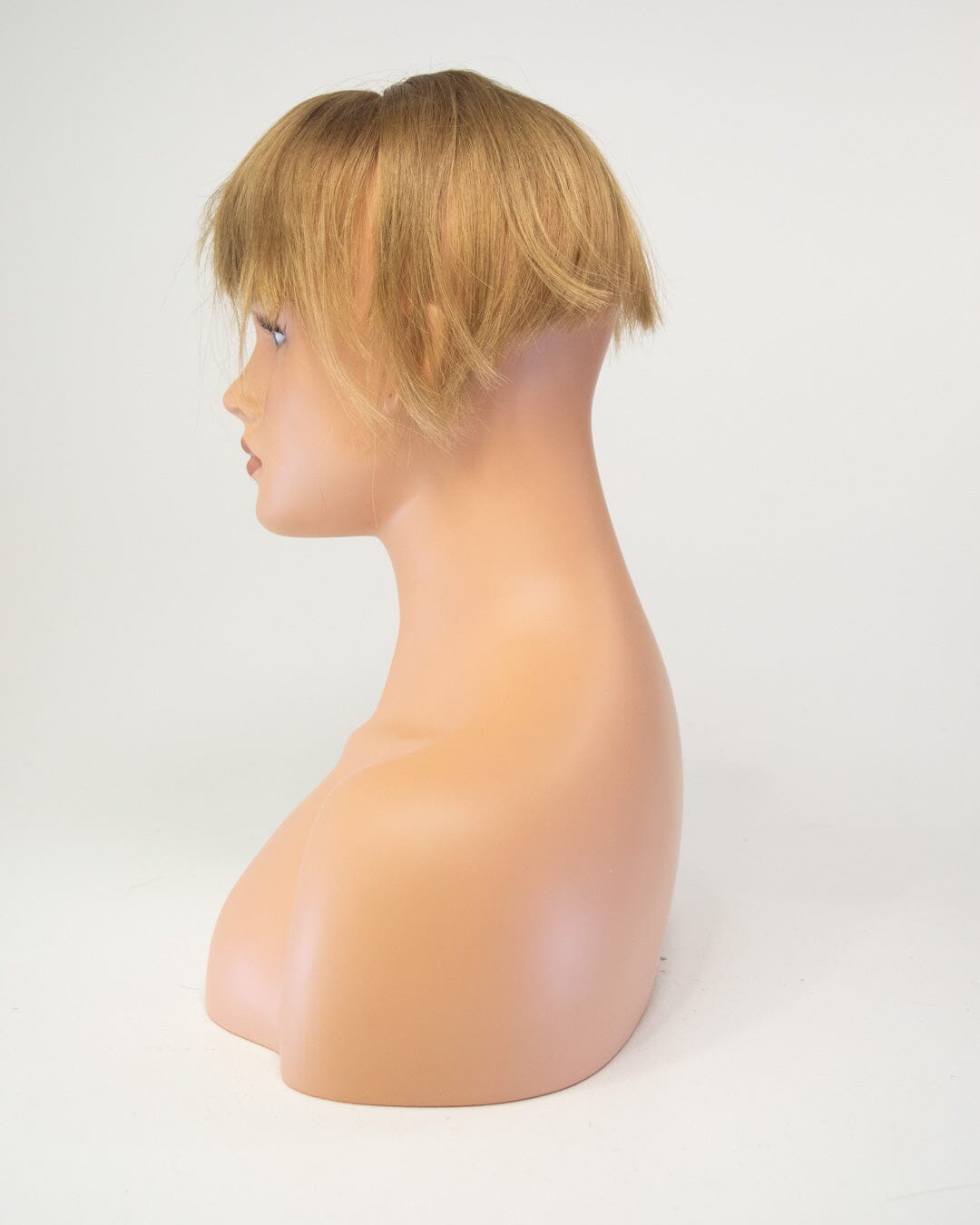 Dark Blonde Short Human Hair Wig