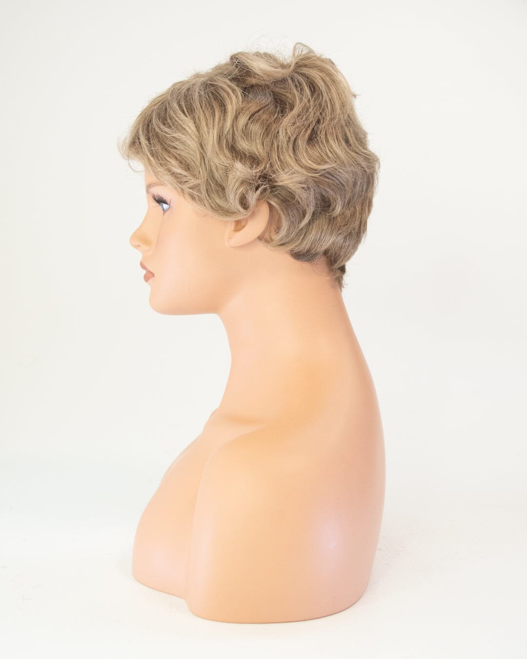 Dark Blonde Short Synthetic Hair Wig