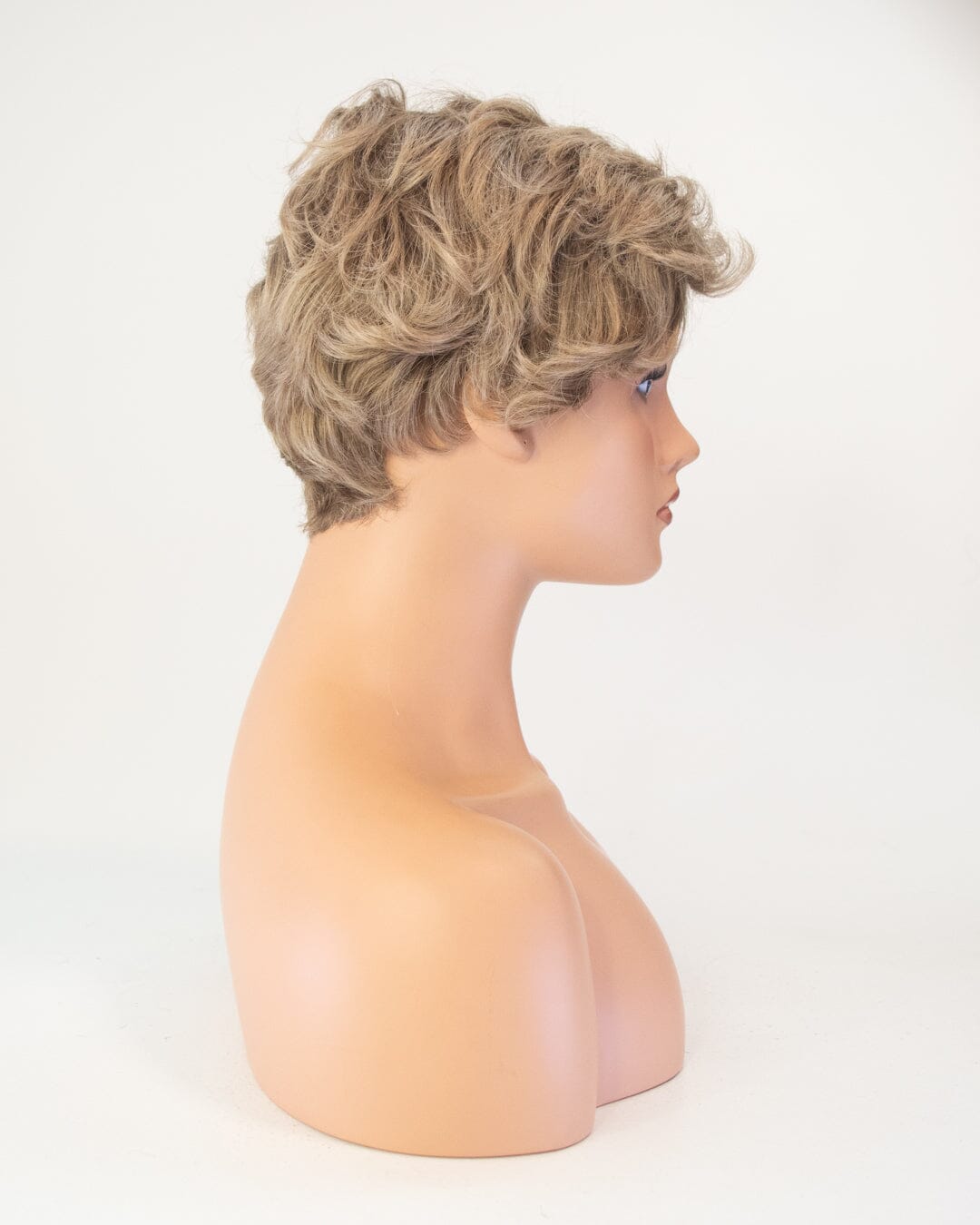 Dark Blonde Short Synthetic Hair Wig