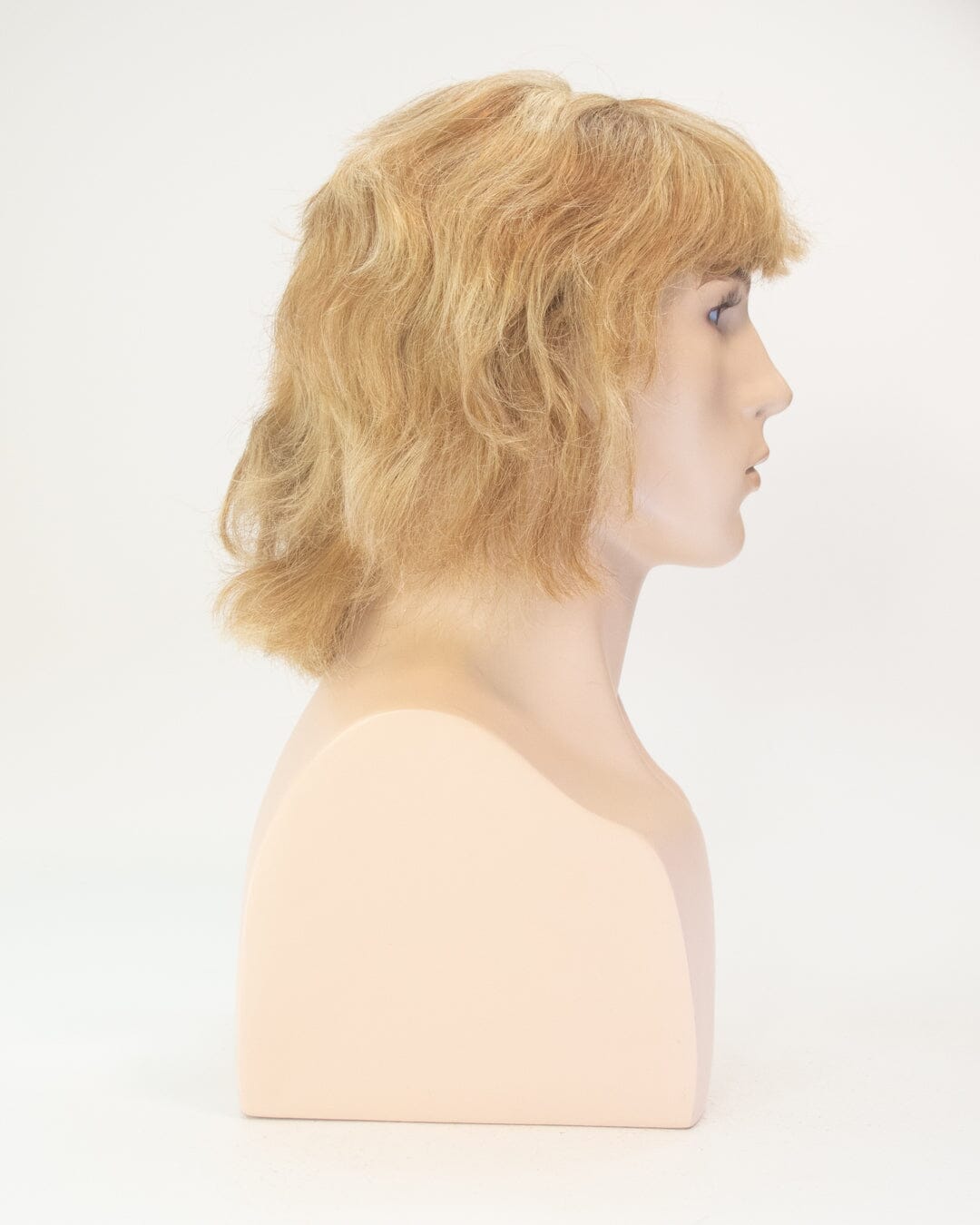 Dark Blonde Streaked 35cm Synthetic Hair Wig