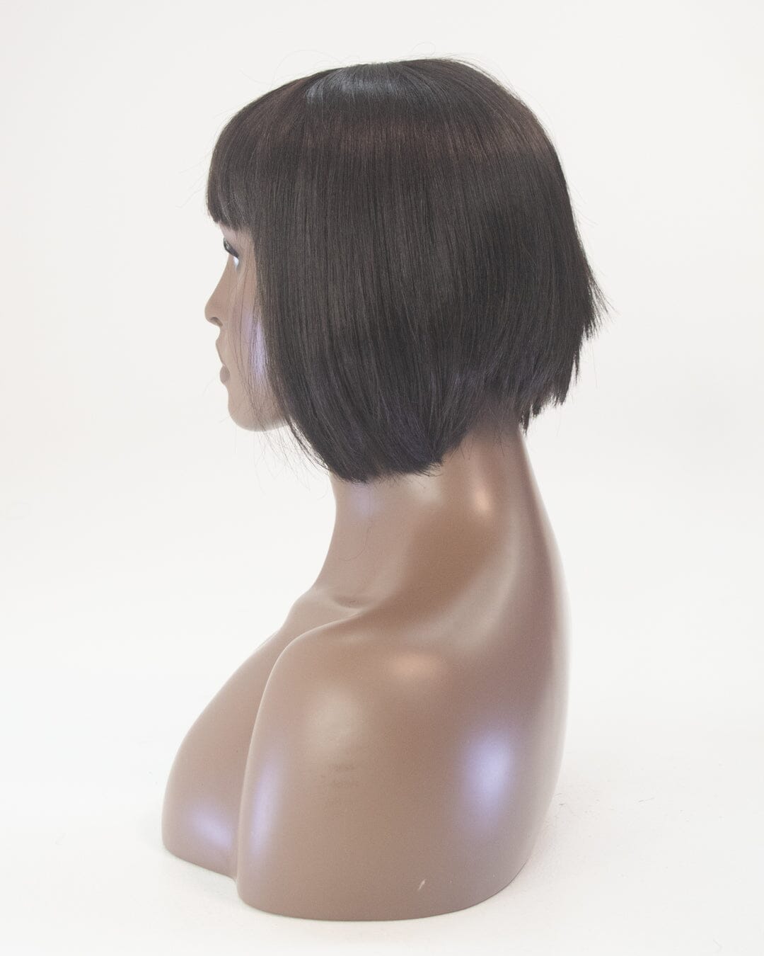 Dark Brown 25cm Synthetic Hair Wig