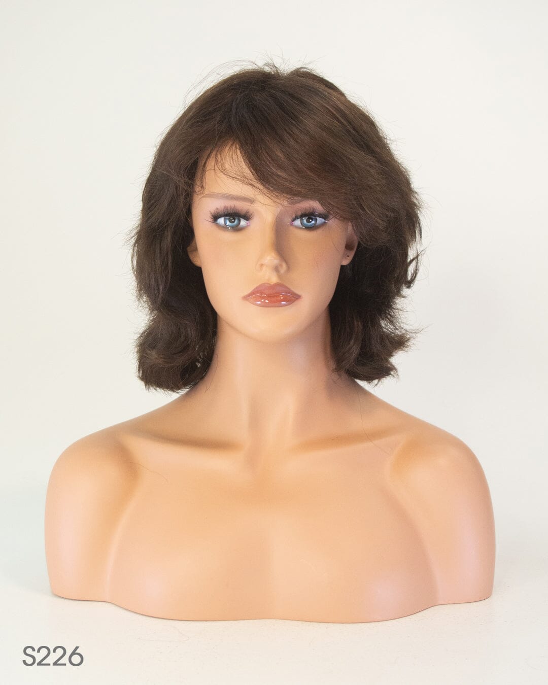 Dark Brown 30cm Synthetic Hair Wig