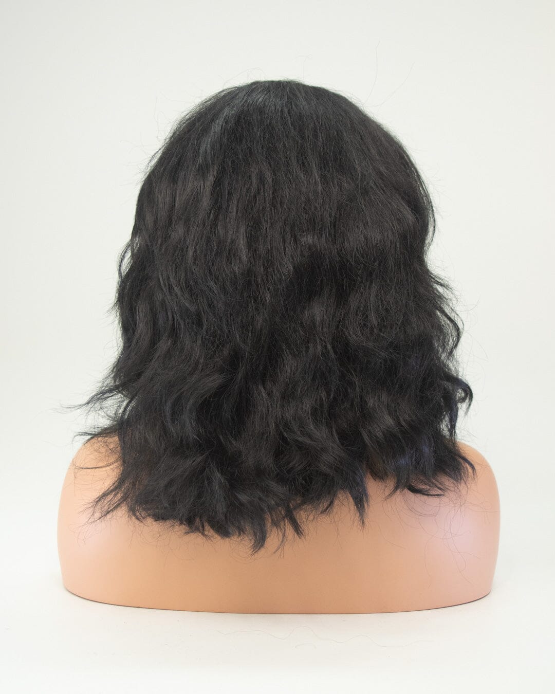 Dark Brown 45cm Lace Front Human Hair Wig