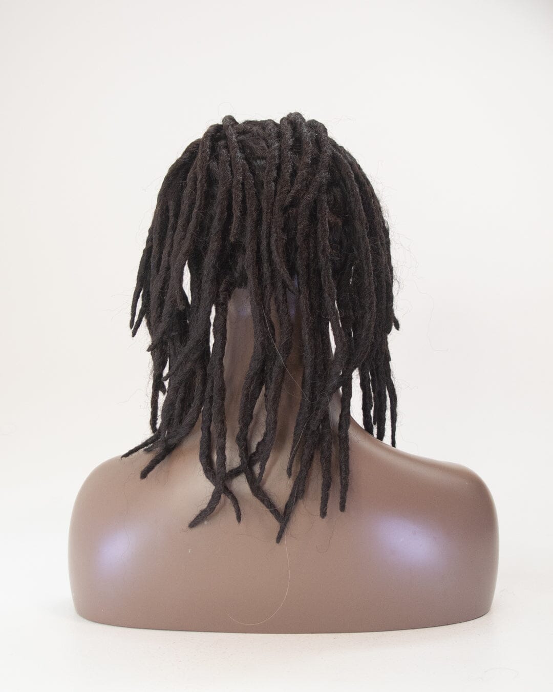 Dark Brown 45cm Synthetic Dreadlocked Hair Wig