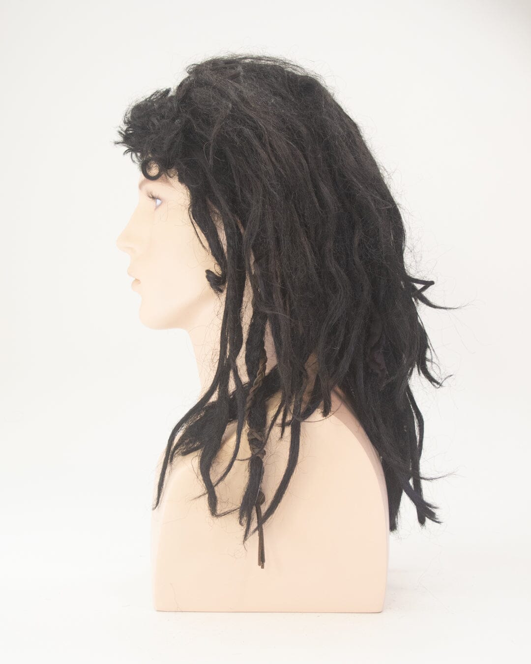 Dark Brown 45cm Synthetic Dreadlocked Hair Wig