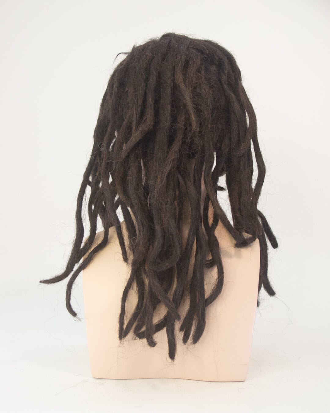 Dark Brown 50cm Synthetic Dreadlocked Hair Wig