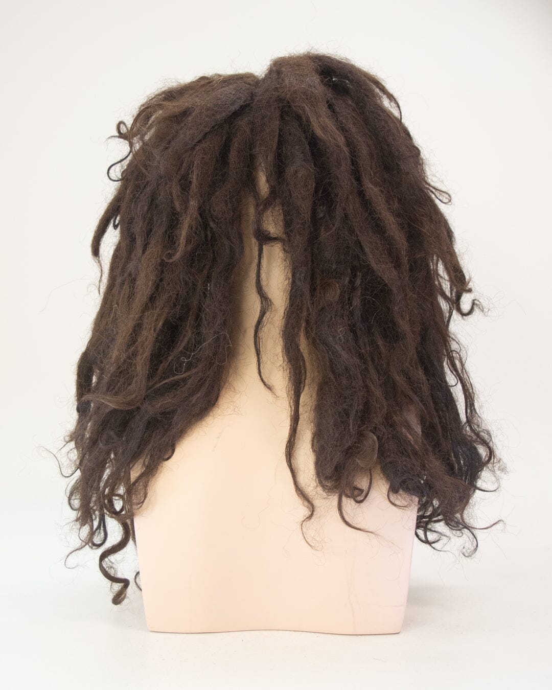 Dark Brown 50cm Synthetic Hair Dreadlocked Wig