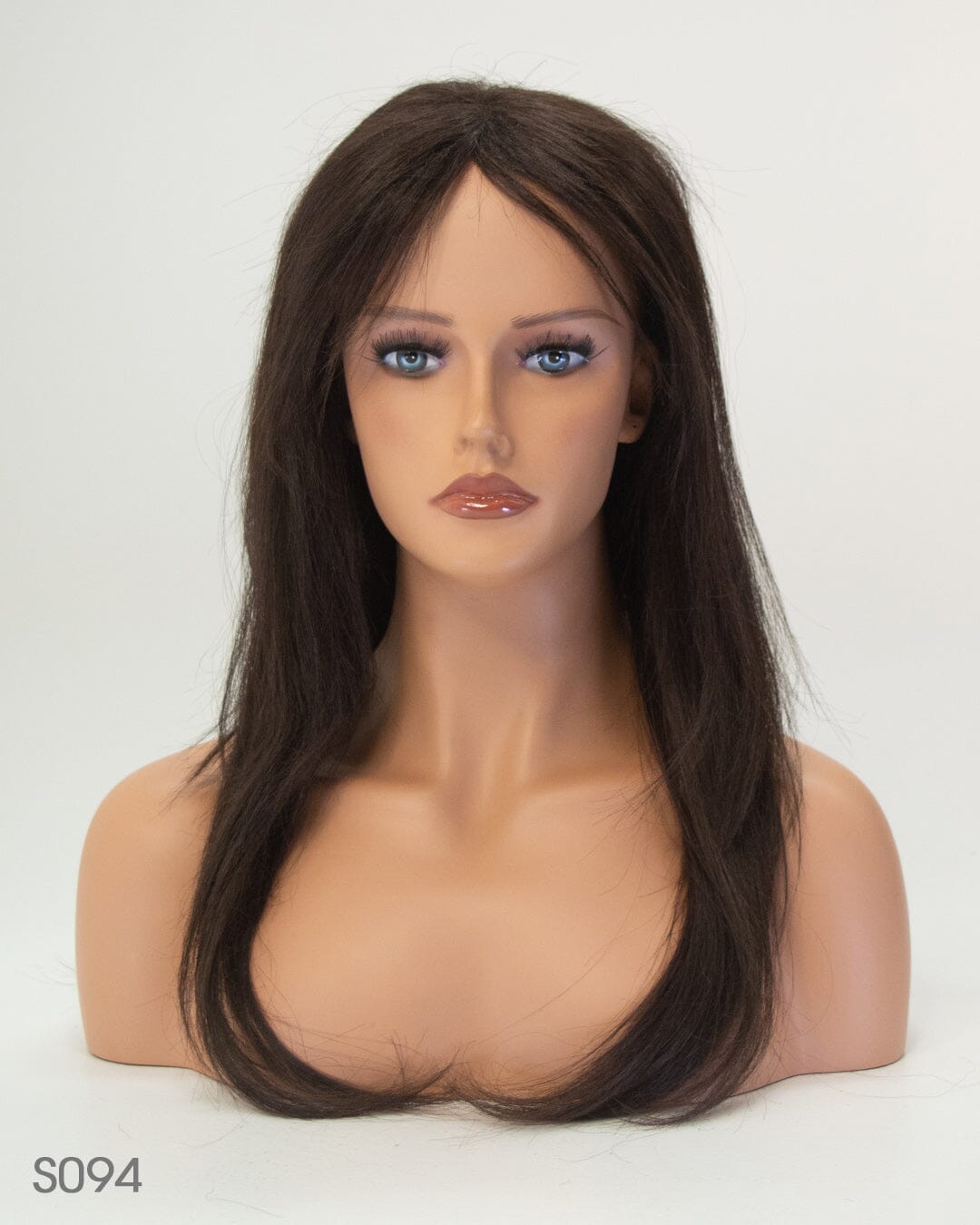 Dark Brown 60cm Synthetic Hair Wig